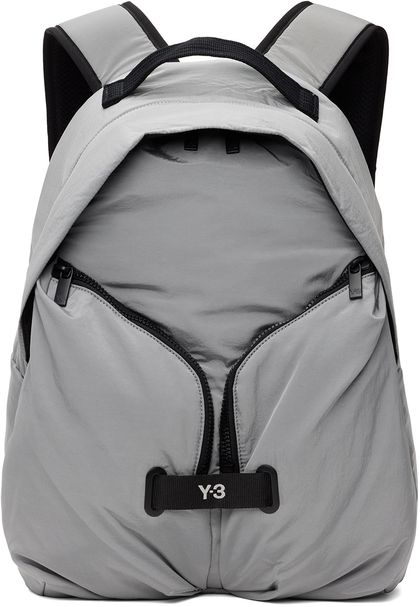 Gray Tech Backpack