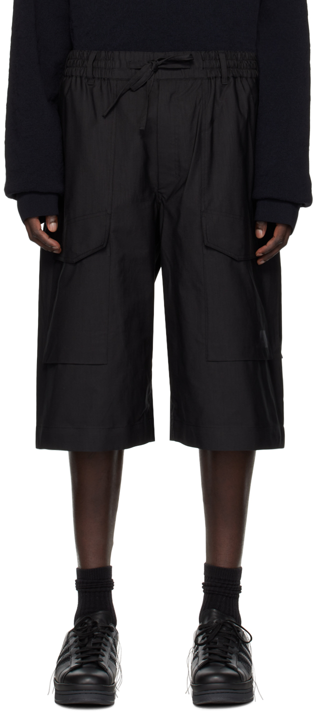 Y-3 Workwear Shorts In Black