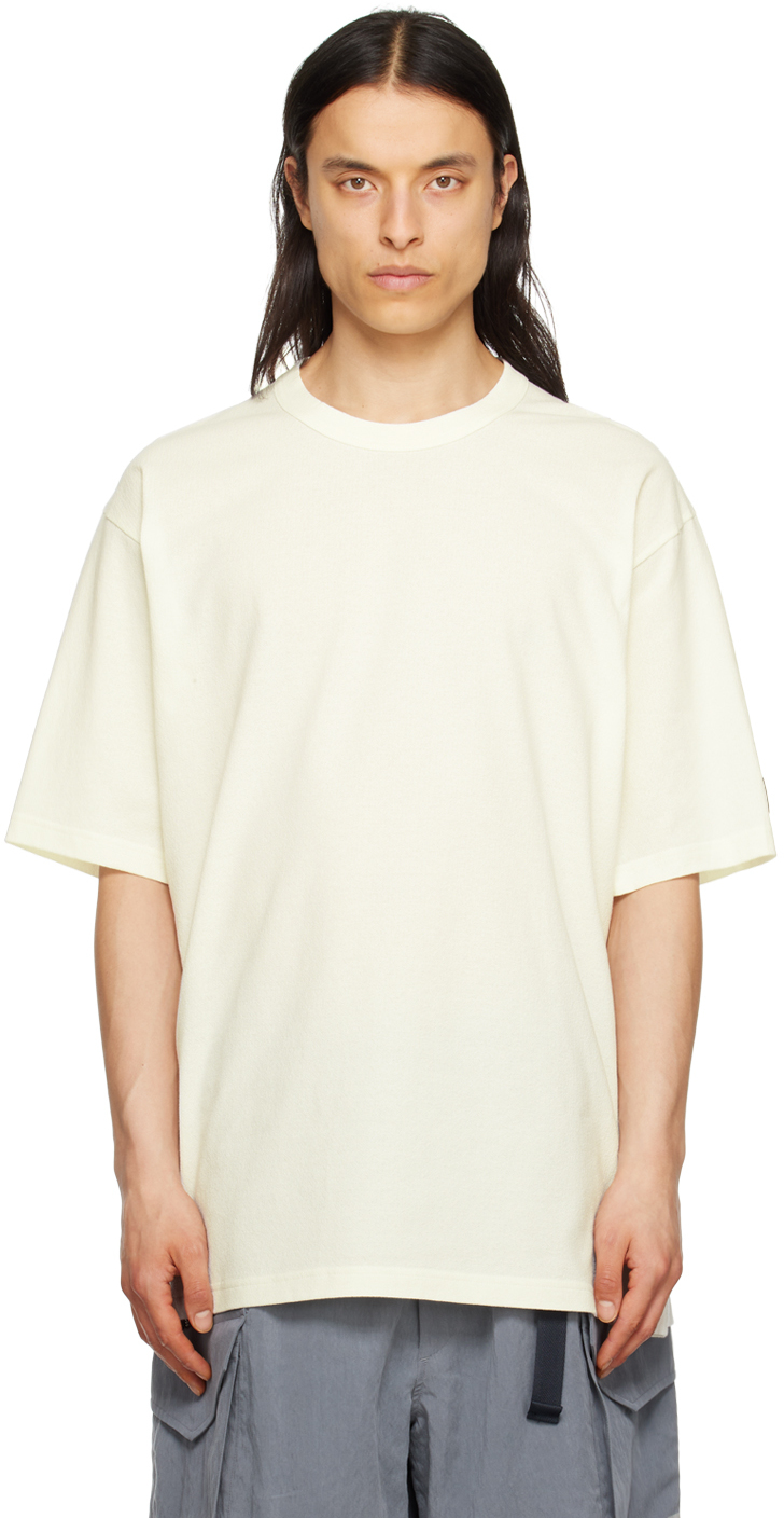 Y-3 Off-white Loose T-shirt In Off White