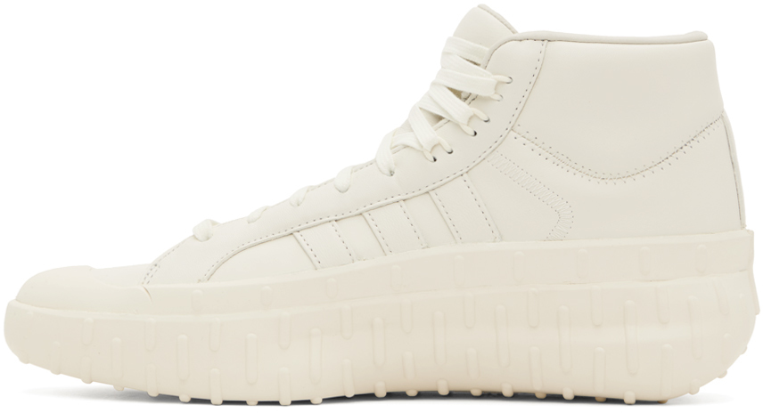 Y-3 Gr.1p High Sneakers In Off White/off White/