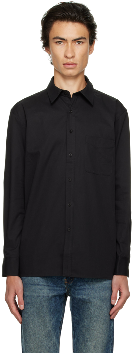 Nili Lotan Classic Shirt In Black