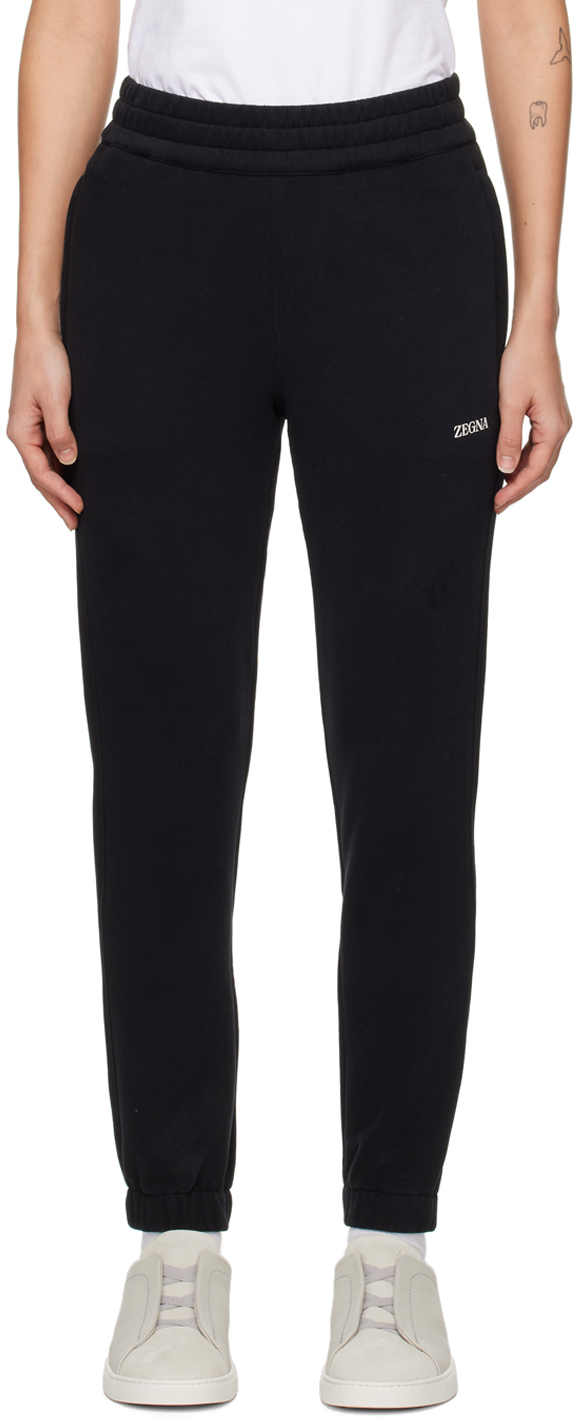 Zegna Black #usetheexisting™ Lounge Pants In K09 Black