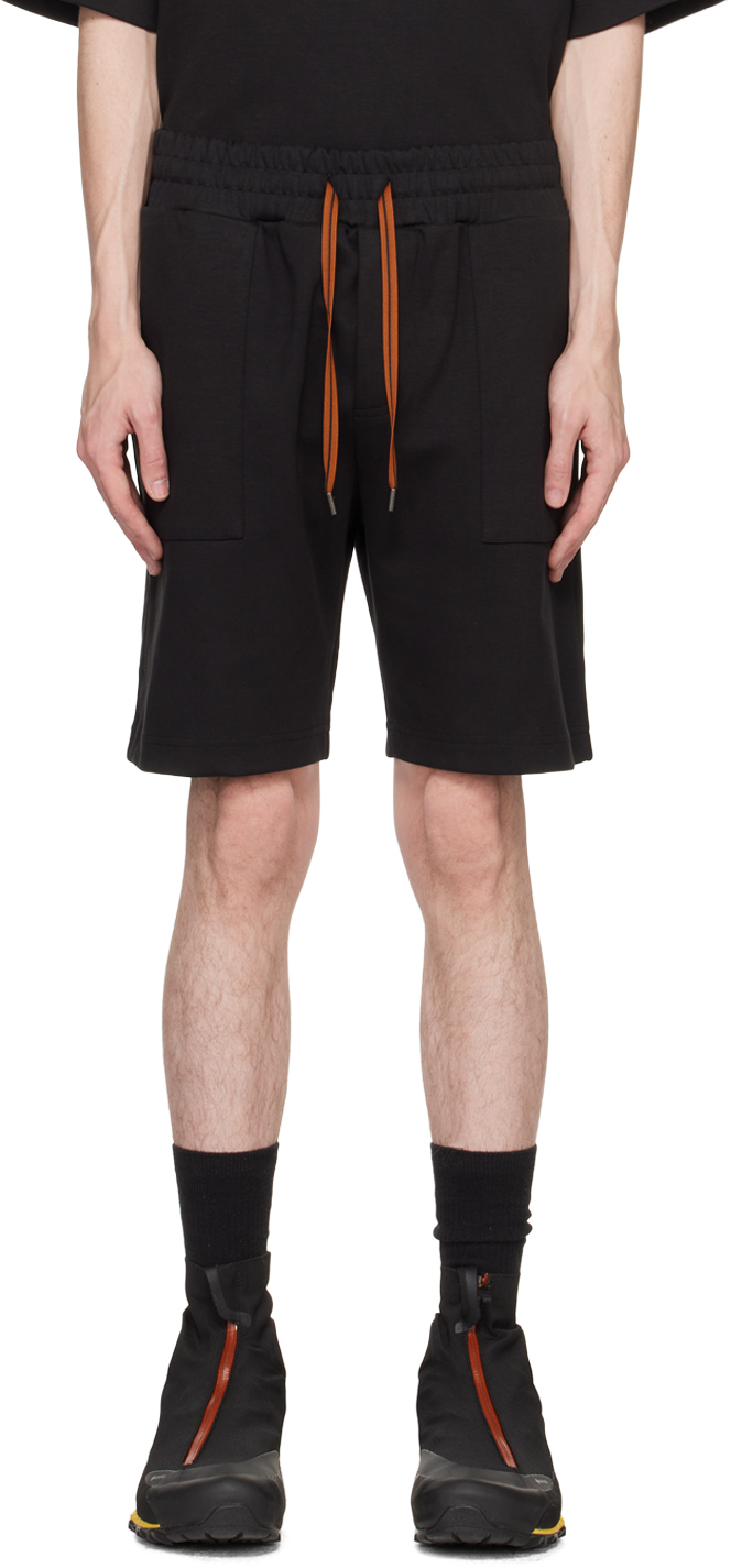 ZEGNA Black Essential Shorts