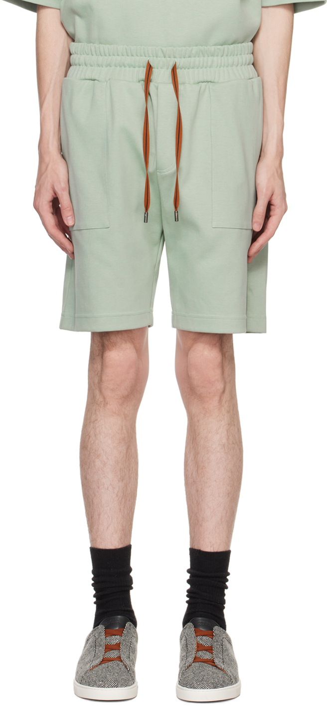 ZEGNA Green Essential Shorts