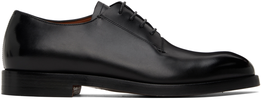 ZEGNA: Black Torino Derbys | SSENSE