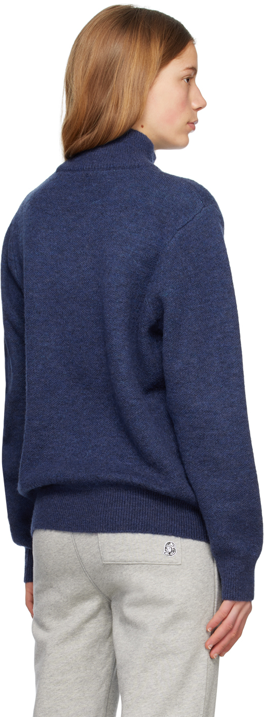 Billionaire Boys Club Navy Heart And Mind Turtleneck In Navy