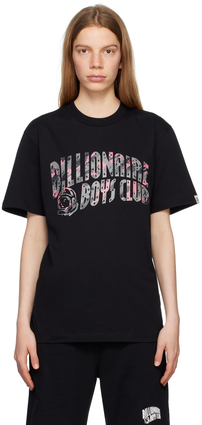 Billionaire Boys Club Black Camo Arch Logo T-shirt