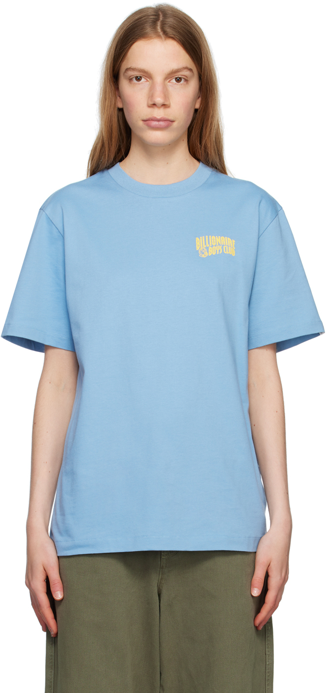 Billionaire Boys Club Blue Small Arch Logo T-shirt In Powder Blue