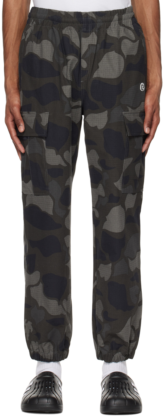 Black Camo Cargo Pants