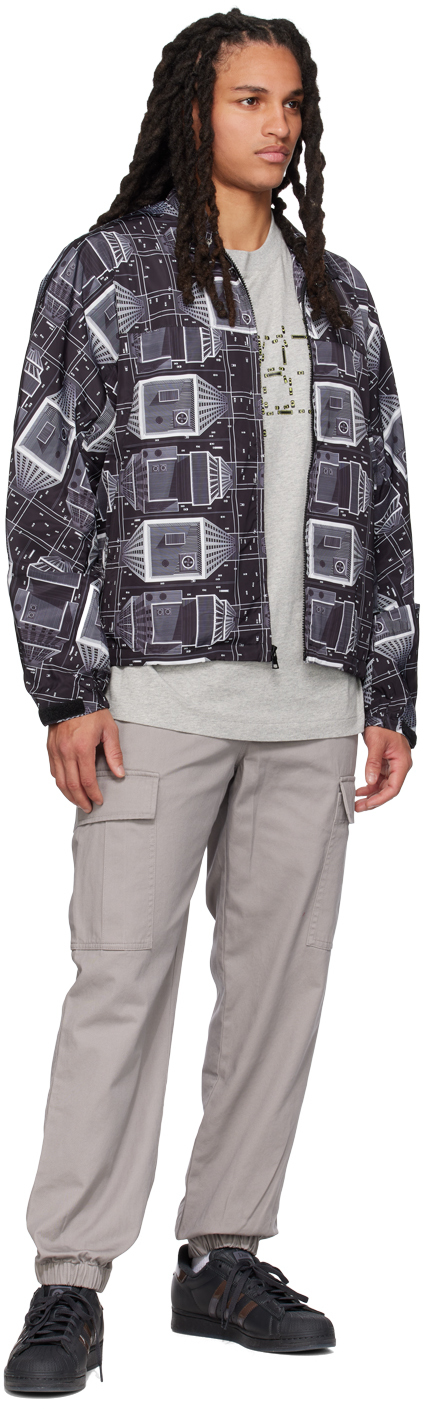 Billionaire Boys Club Gray Overdyed Cargo Pants In Taupe