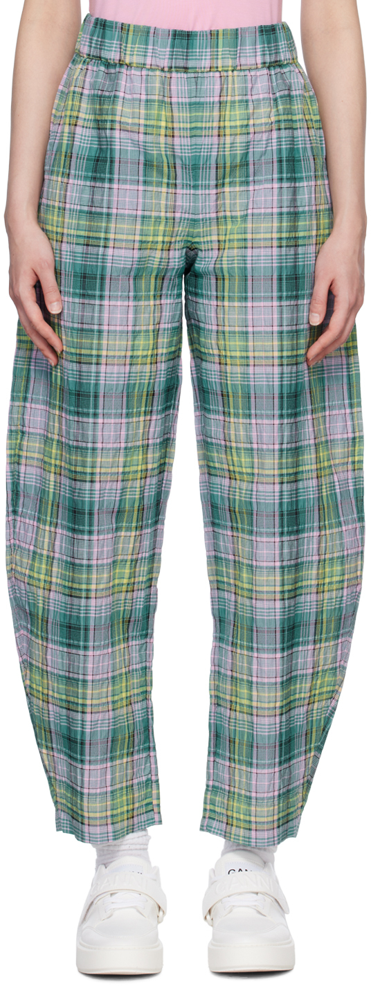 Top more than 72 green check trousers best - in.cdgdbentre