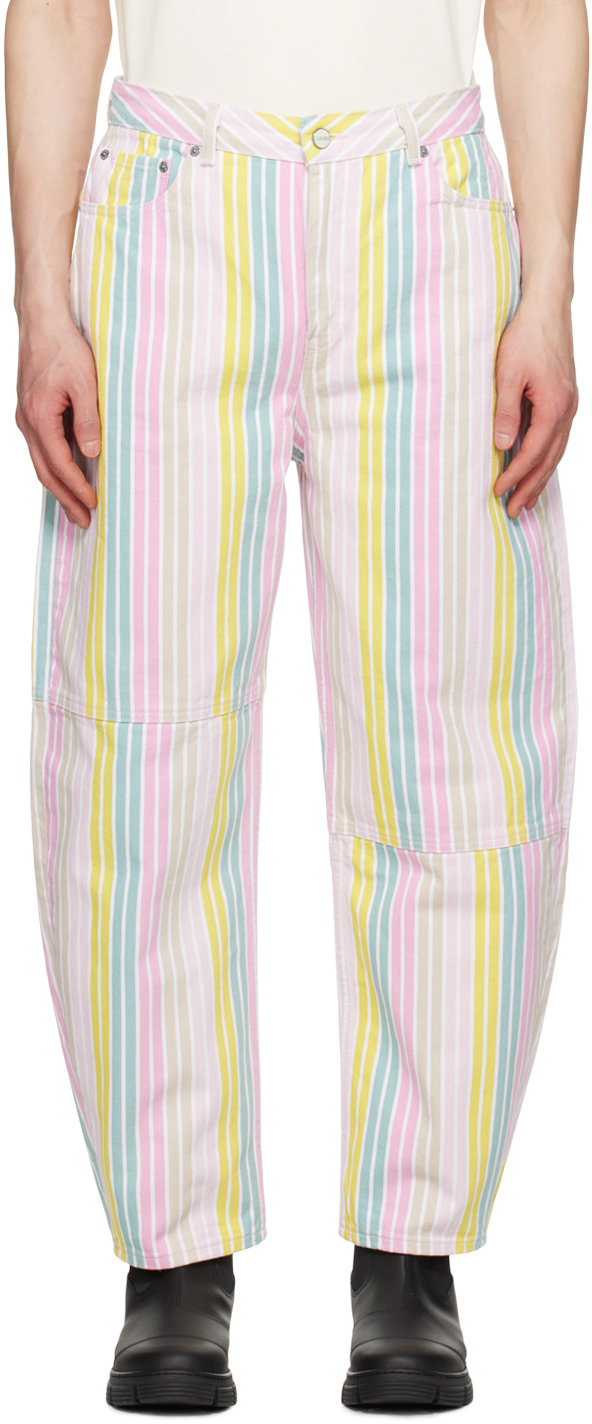 Ganni Multicolor Stary Jeans