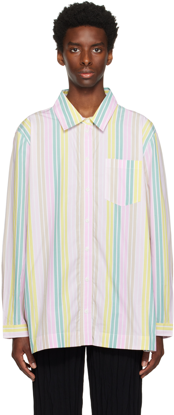 Ganni Multicolor Stripe Shirt