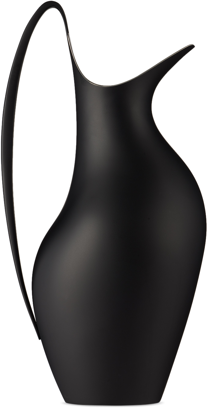 Shop Georg Jensen Black Koppel Pitcher