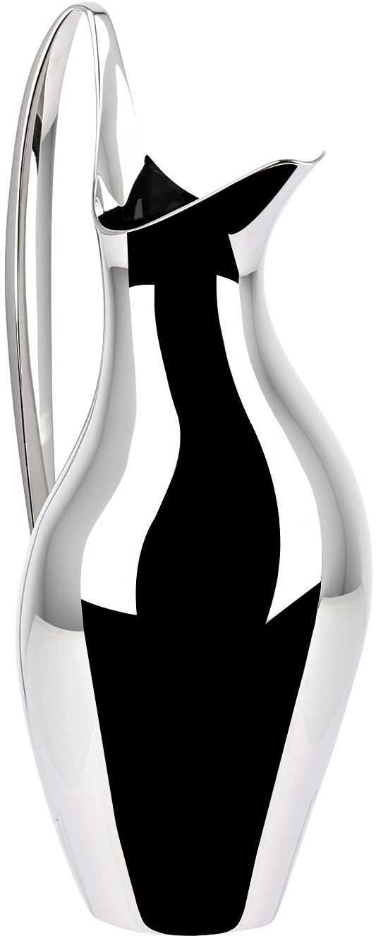 Georg Jensen Silver Koppel Petite Pitcher, 0.2 L In Stainless Steel