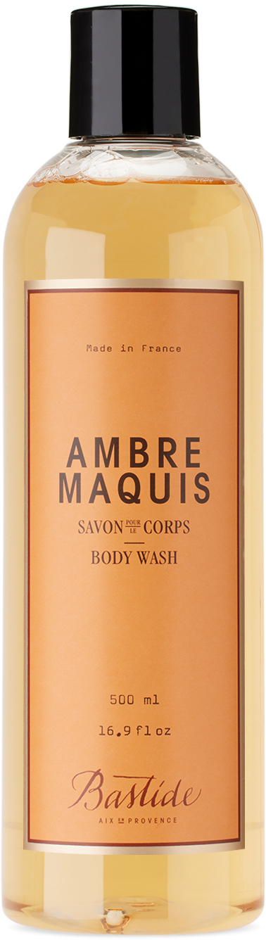 Bastide Ambre Maquis Body Wash, 500 ml In N/a