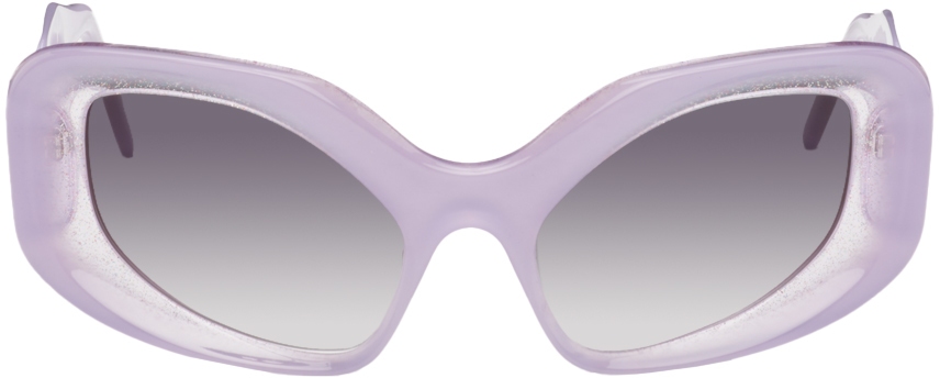 Knwls Purple Andy Wolf Edition Glimmer Sunglasses