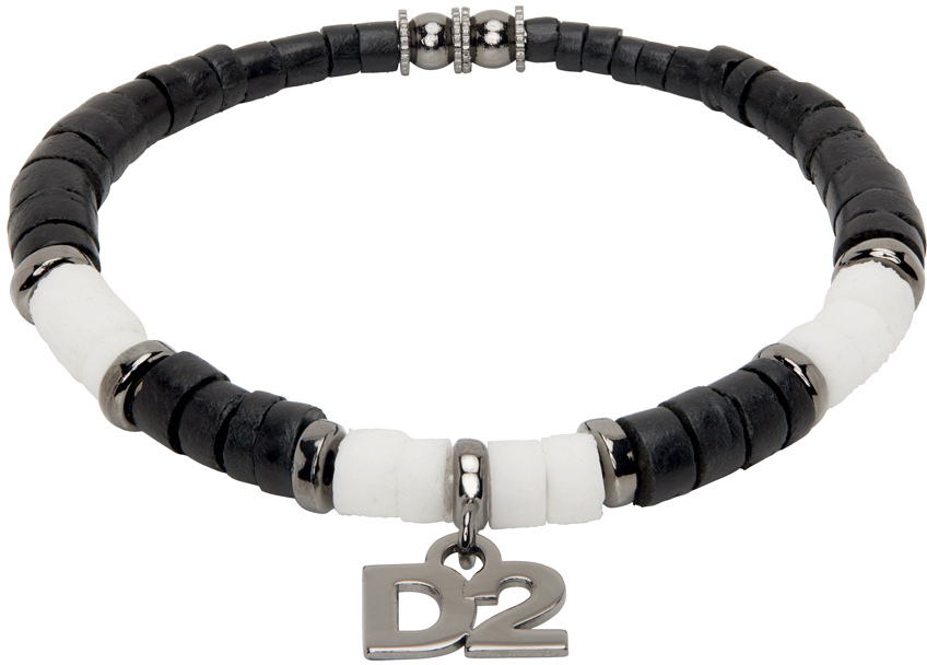 Dsquared2 Black Stones Bracelet