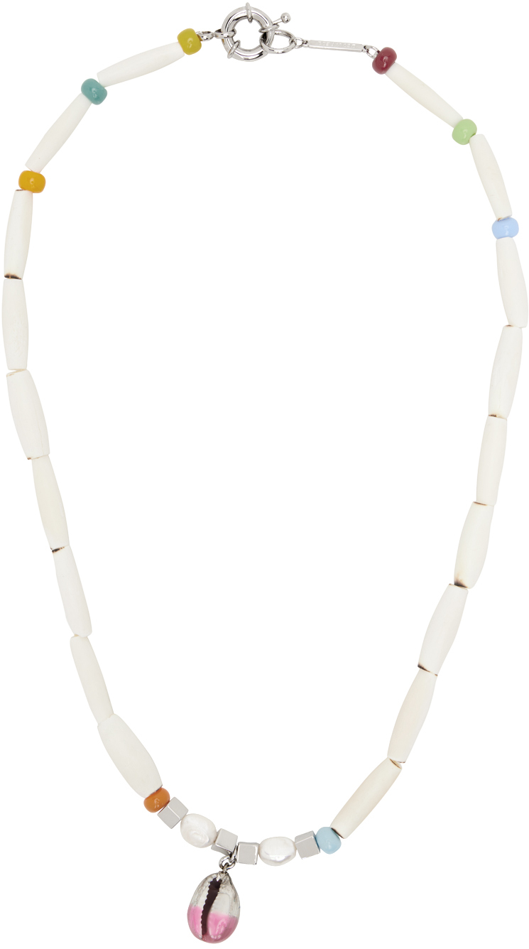 Dsquared2 White Shells Necklace