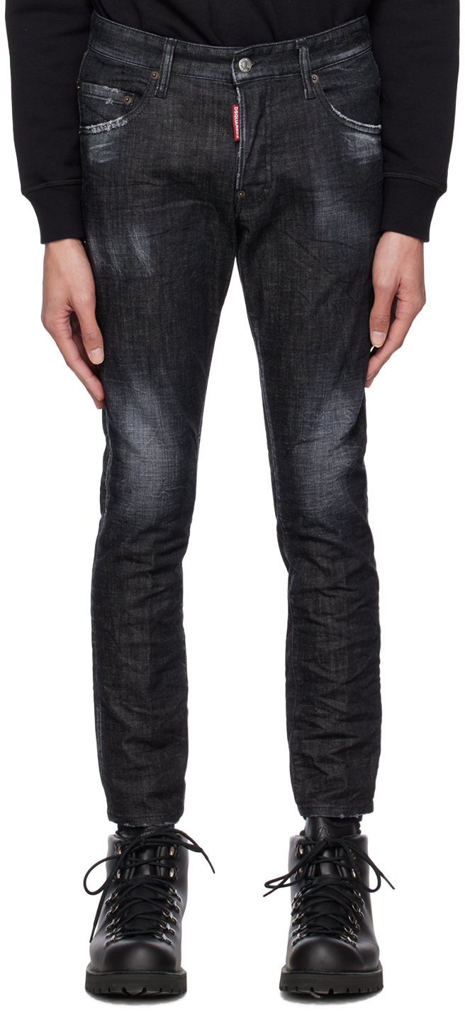 Black Skater Jeans by Dsquared2 on Sale