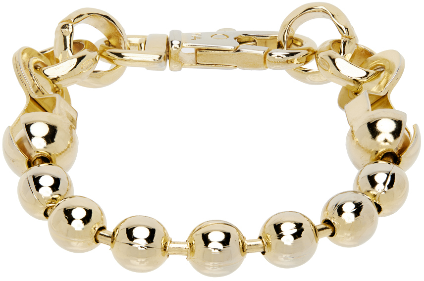 Martine Ali Gold Ball Chain Bracelet In 14k Gold