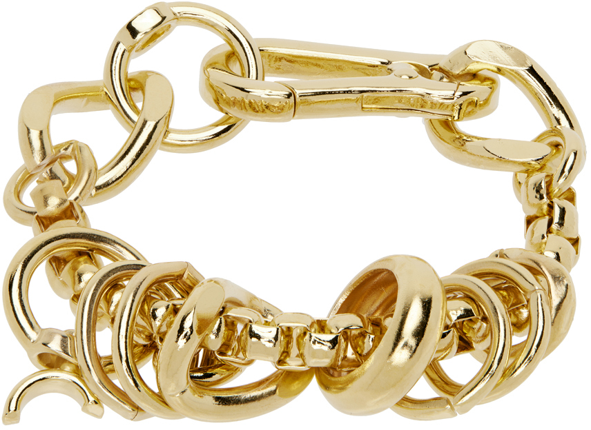 Martine Ali Gold Fragment Bracelet In 14k Gold