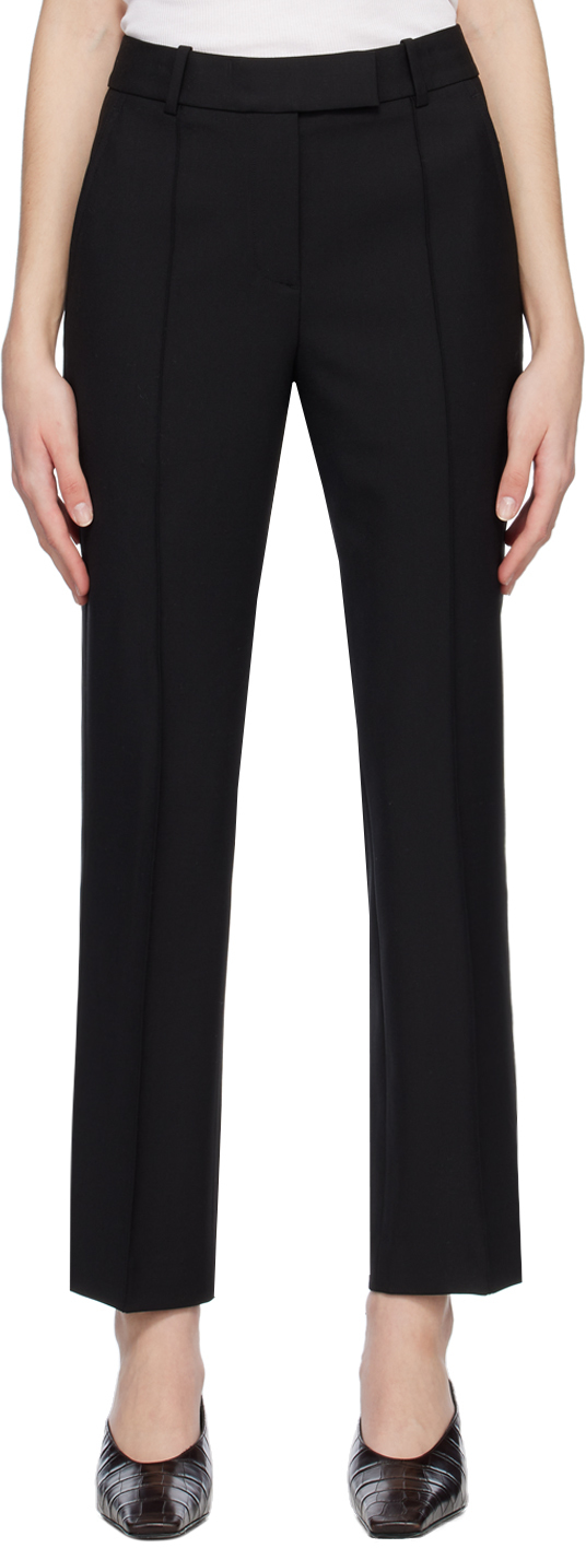 Black Stovepipe Trousers