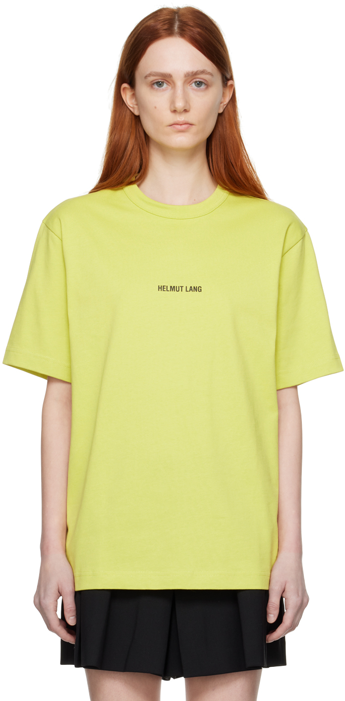 Helmut Lang Green Core T-shirt In 1fz Absente