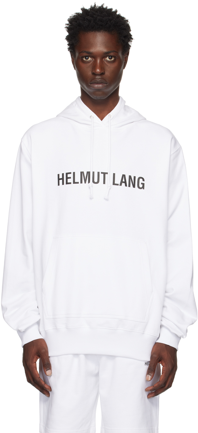 Helmut Lang White Core Hoodie
