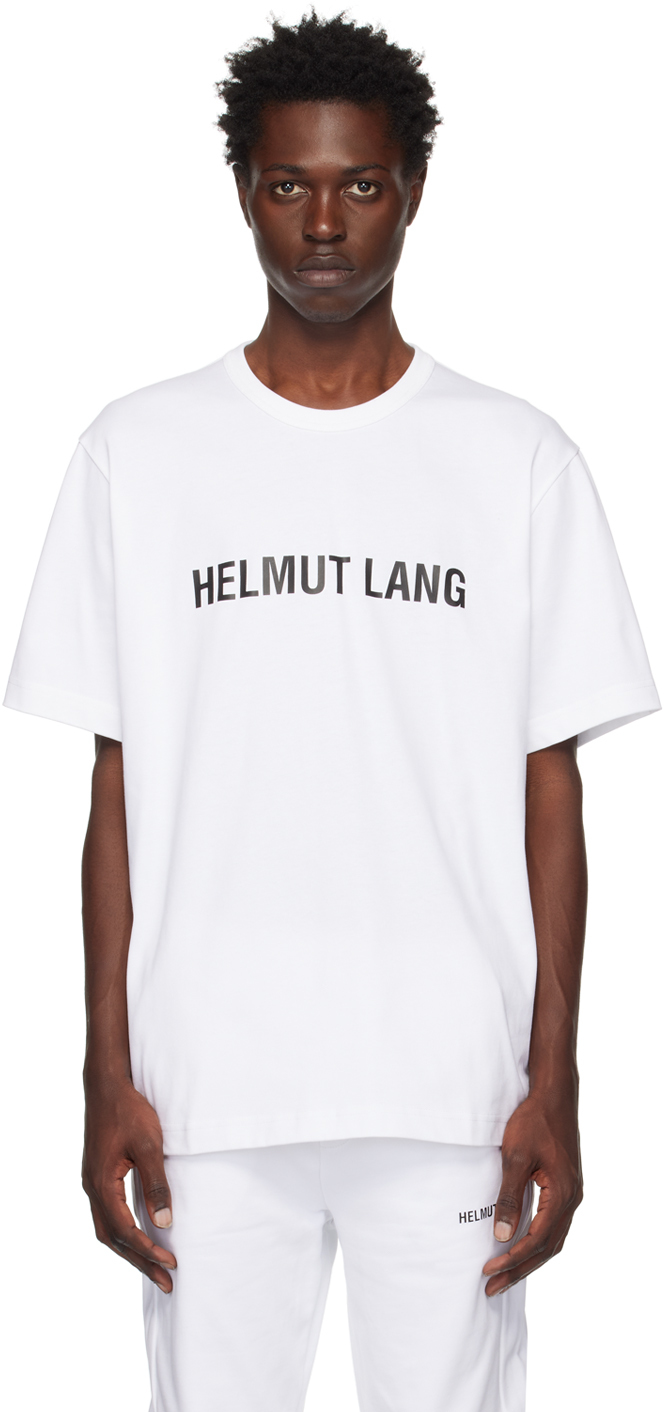 Eller enten stressende Dare Helmut Lang: White Core T-Shirt | SSENSE