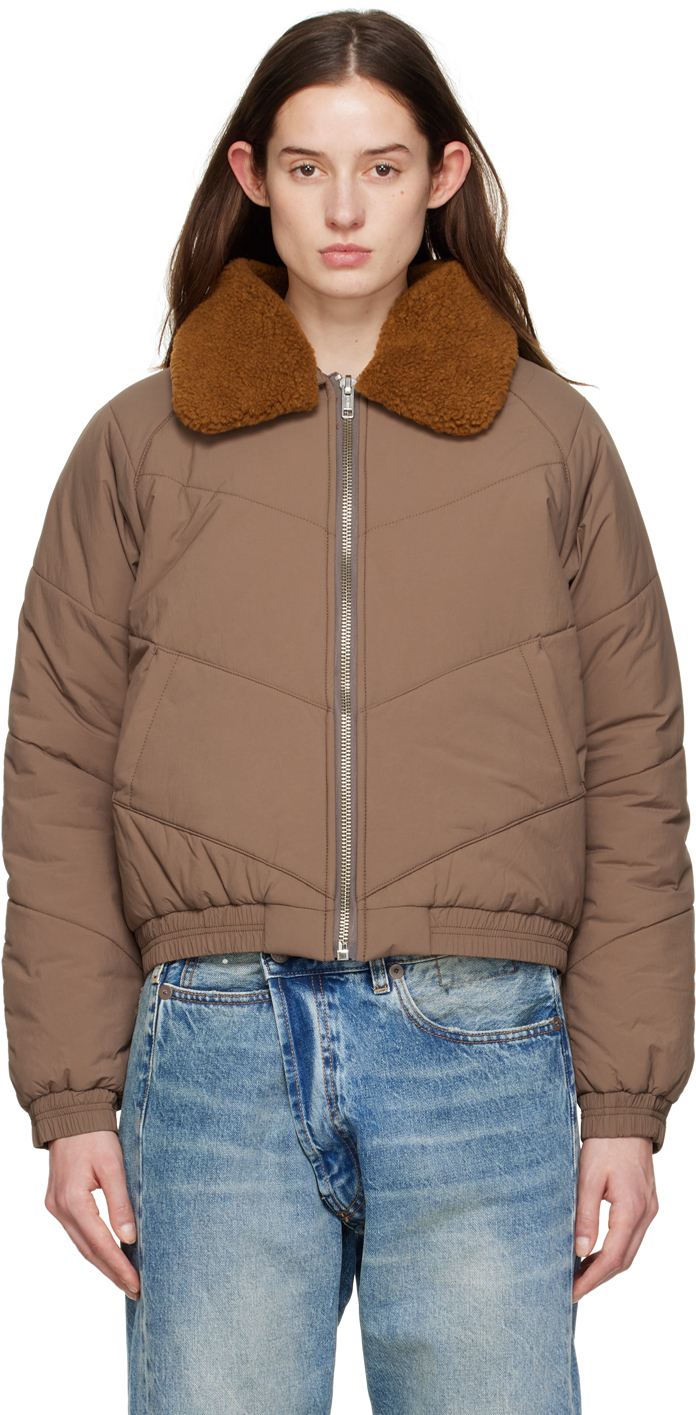 YMC: Brown Kool Jacket | SSENSE UK