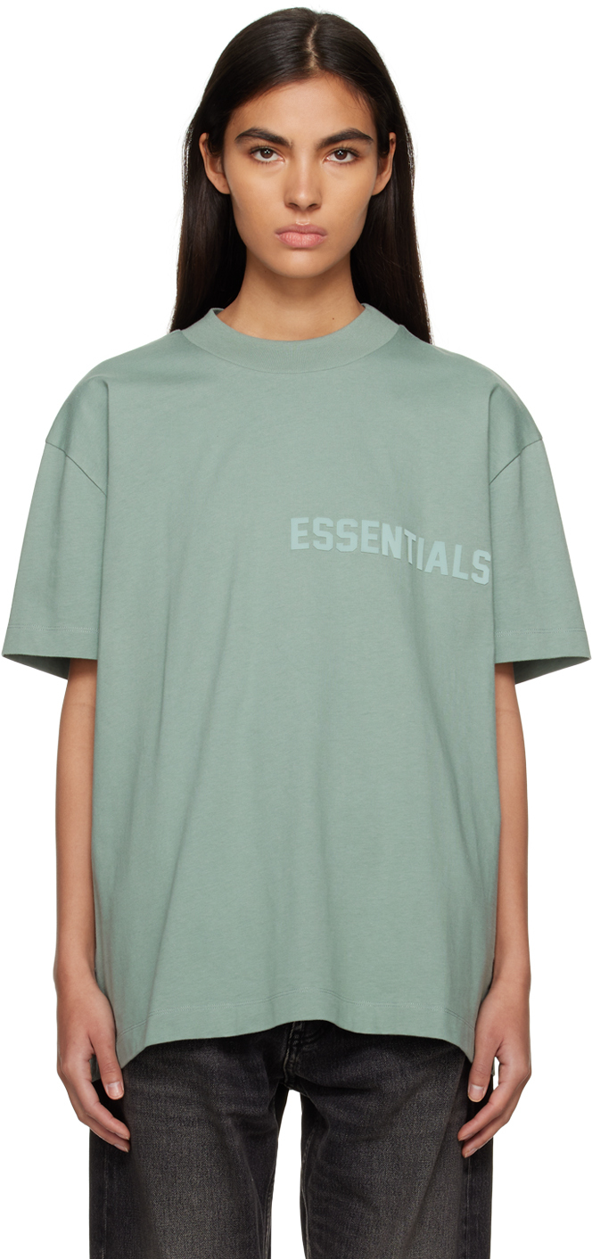 Essentials Ssense Exclusive Blue T-shirt In Sycamore