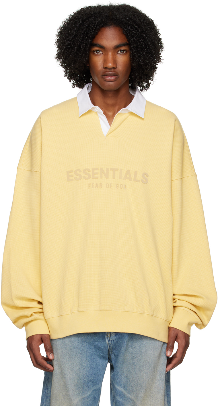 Bright yellow outlet polo