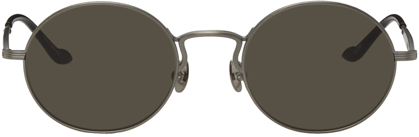 Matsuda Silver 2809h-v2 Sunglasses In Antique Sil