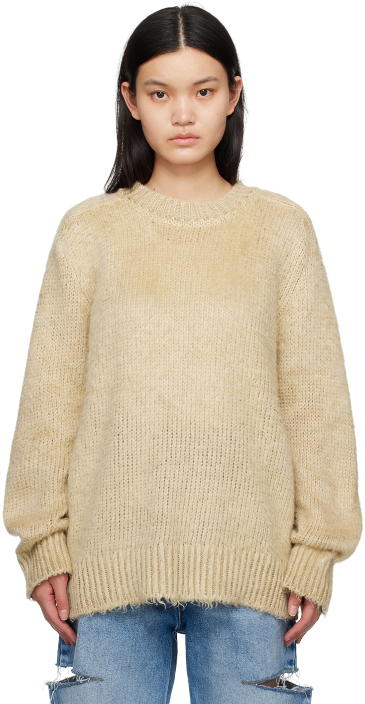 Beige Brushed Sweater