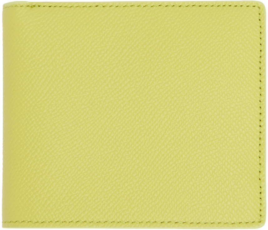 Maison Margiela Yellow Four Stitches Wallet In T7320 Cèdro