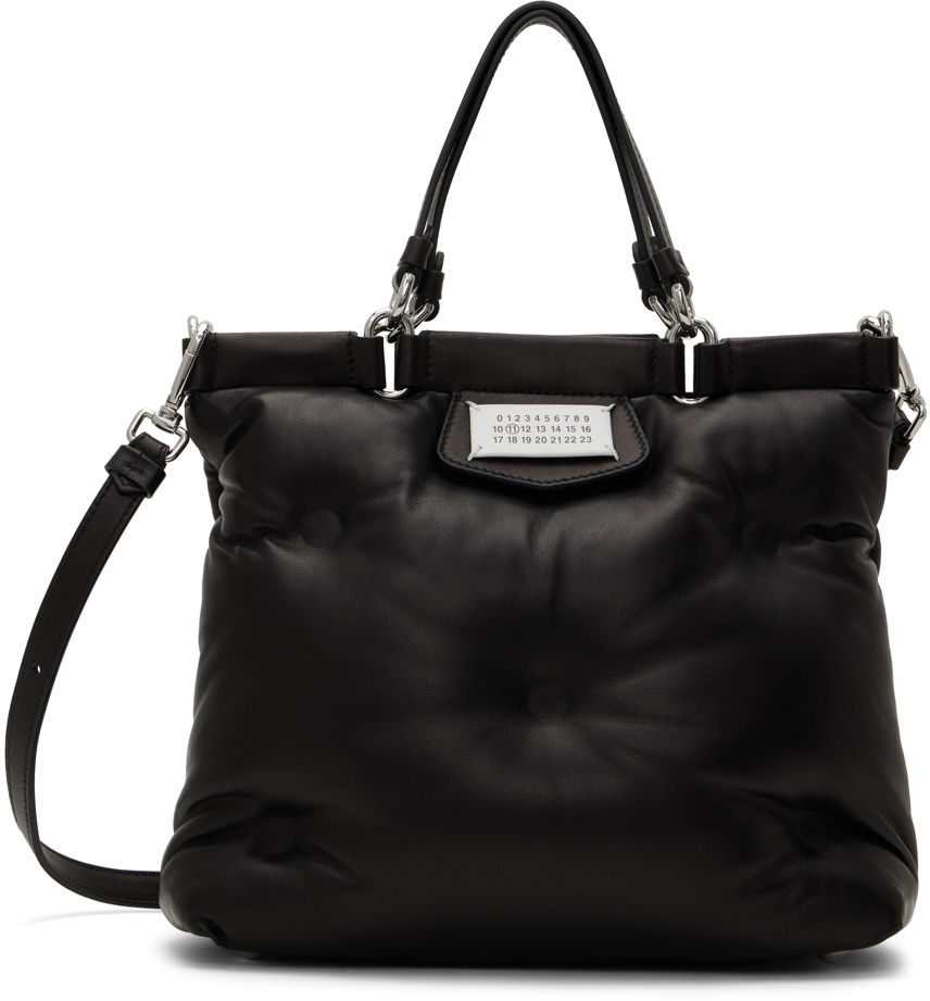 Maison Margiela Black Small Glam Slam Messenger Bag SSENSE Canada