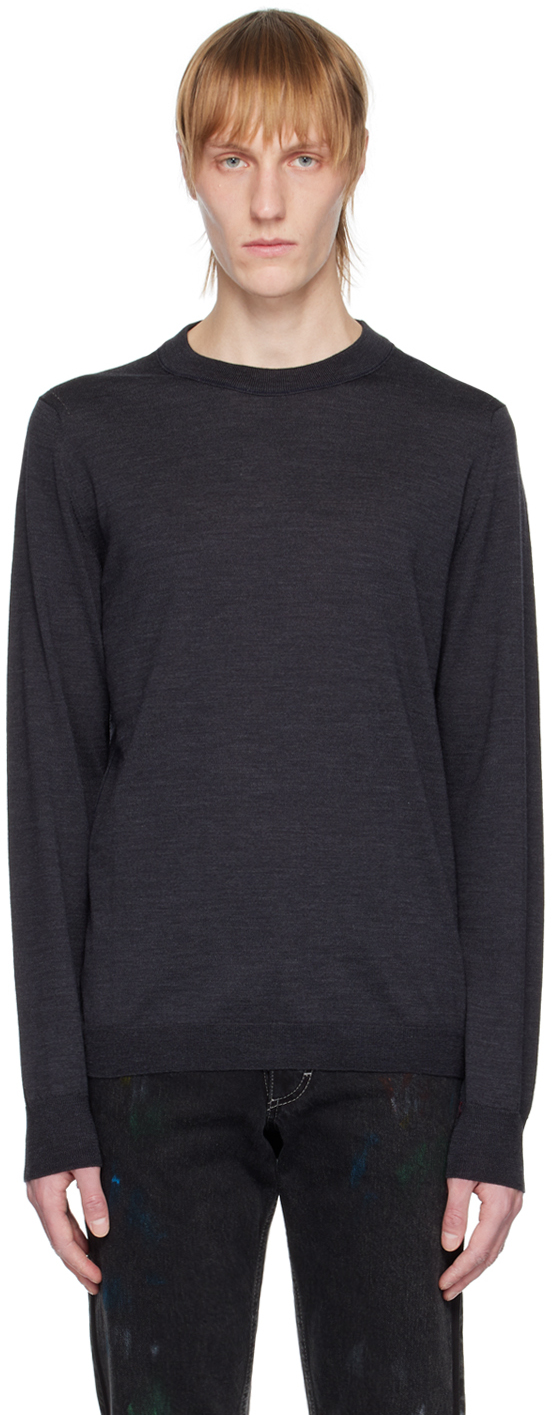 Gray Work-In-Progress Sweater by Maison Margiela on Sale
