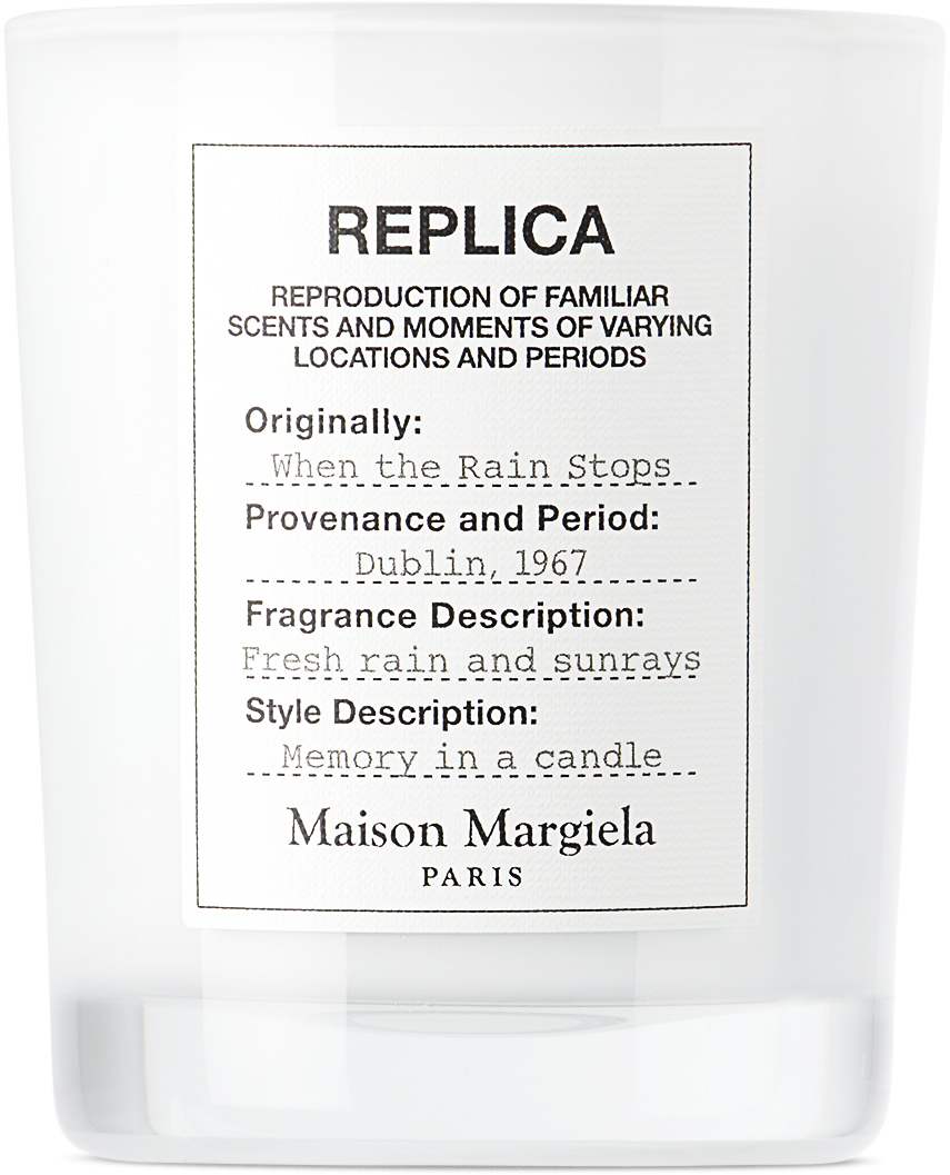 Maison Margiela Replica 'when The Rain Stops' Candle In N/a