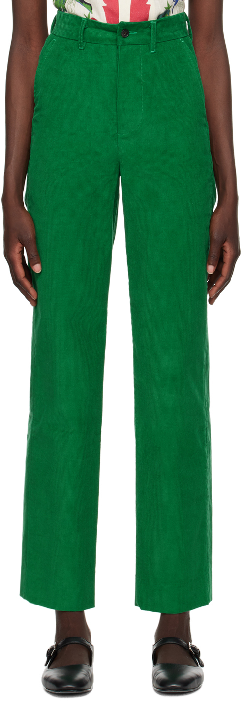 Green Standard Trousers