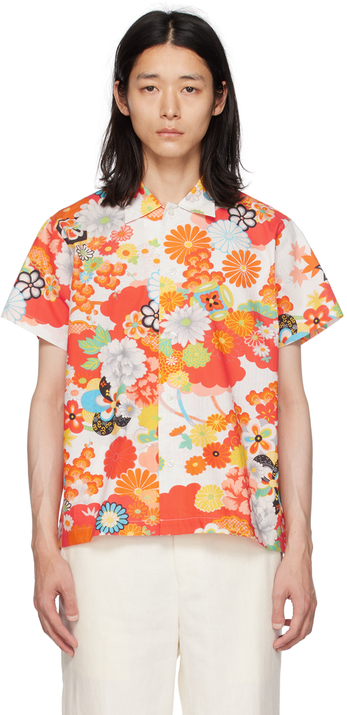 Shop Bode Multicolor Bedroom Garden Shirt In Multi Multi