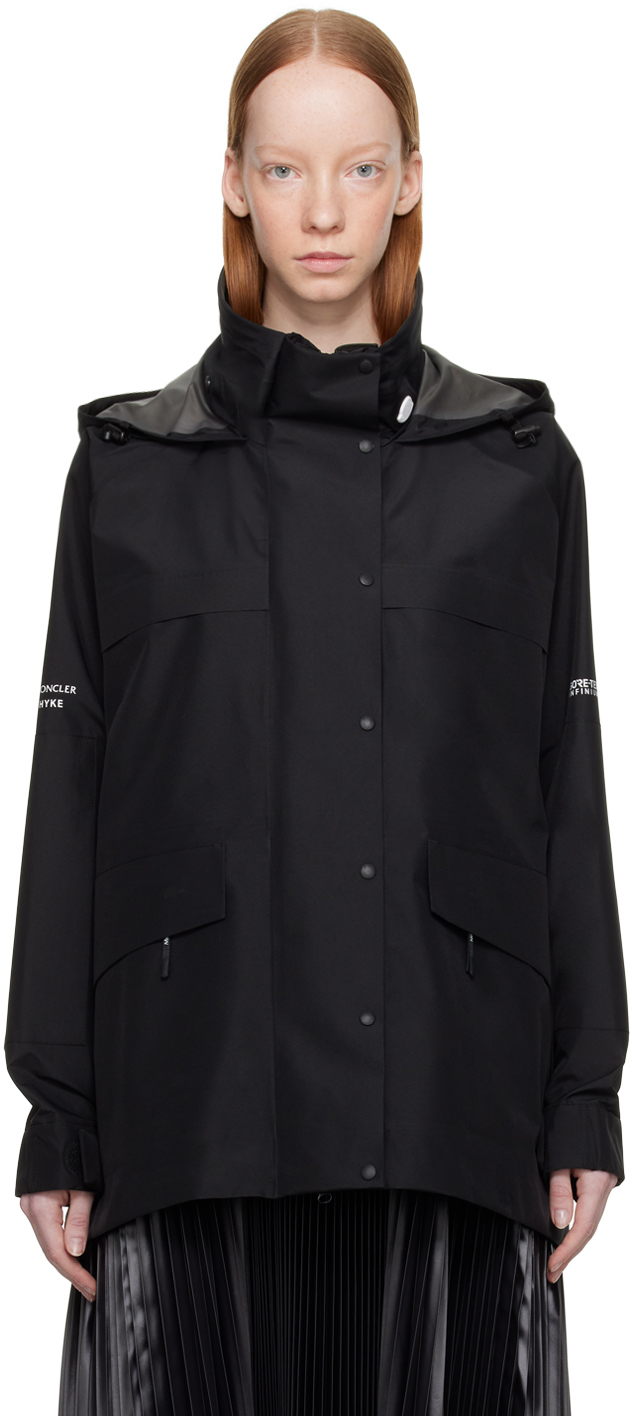 4 Moncler HYKE Black Breathable Jacket