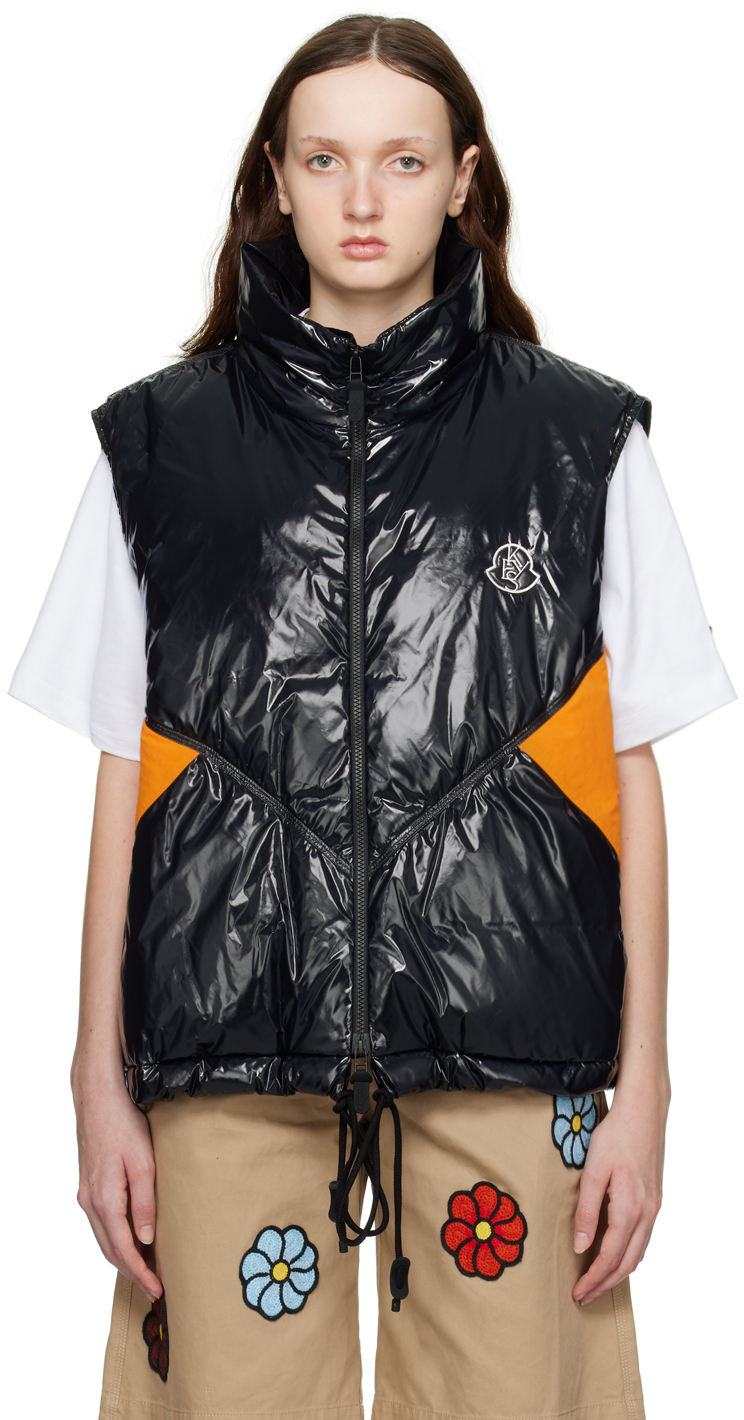 Shop Moncler Genius Moncler X Alicia Keys Black Chelsea Down Vest In P93 Black