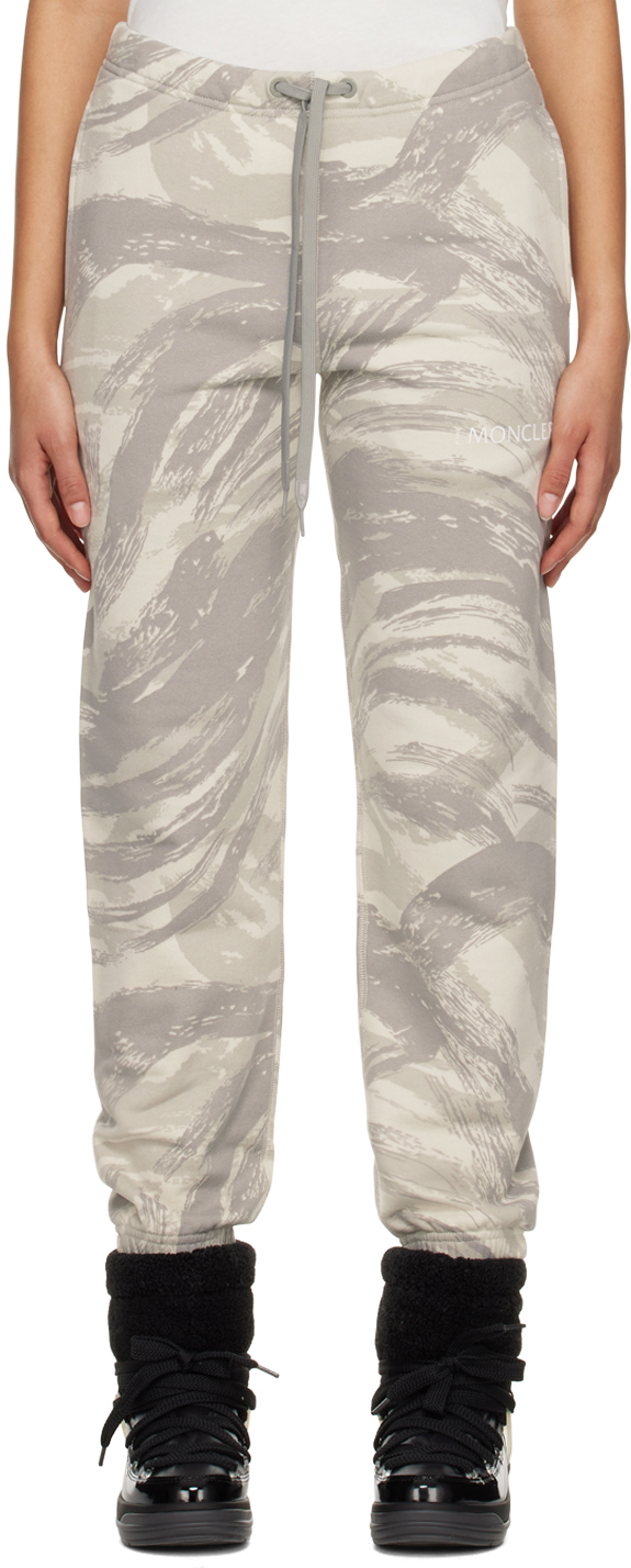 Moncler Genius 4 Moncler Hyke Cotton Sweatpants In Grey