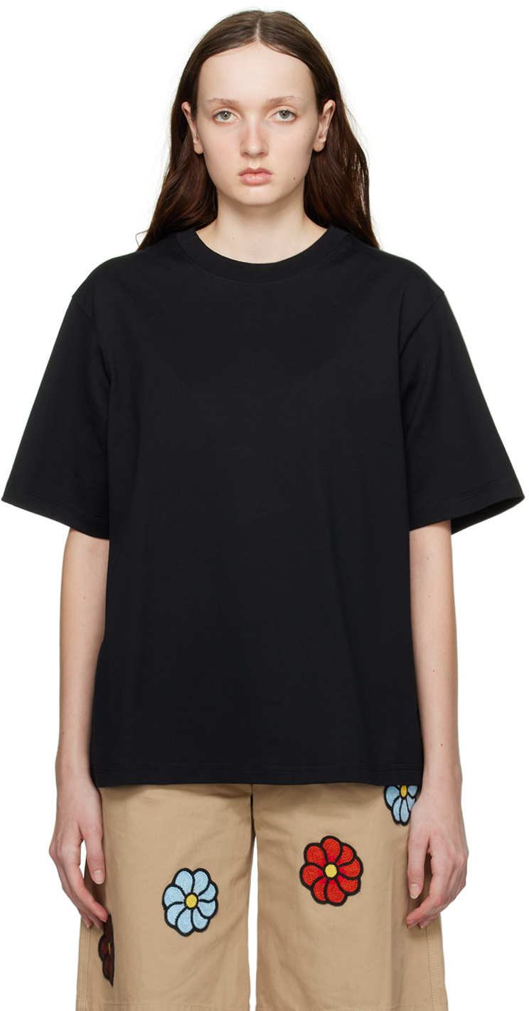 Moncler Genius X Alicia Keys T-shirt Aus Baumwoll-jersey In 999 Black
