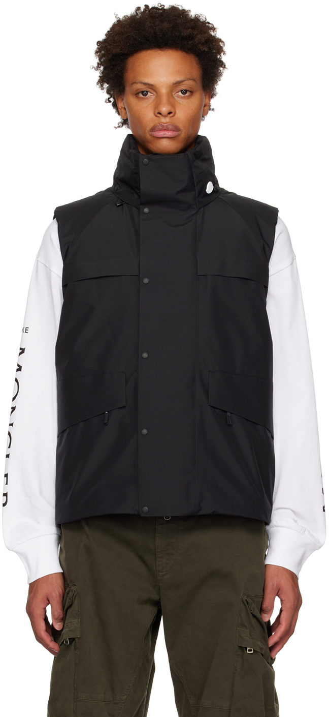 4 Moncler HYKE Black Vanil Down Vest