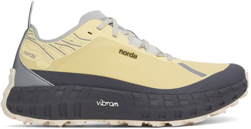 Norda Yellow ' 001' Sneakers In Lemon