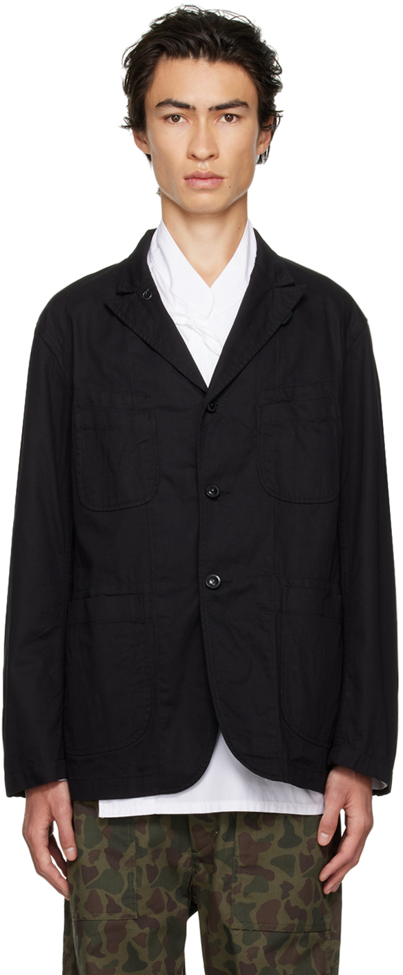 Engineered Garments: Black Bedford Jacket | SSENSE