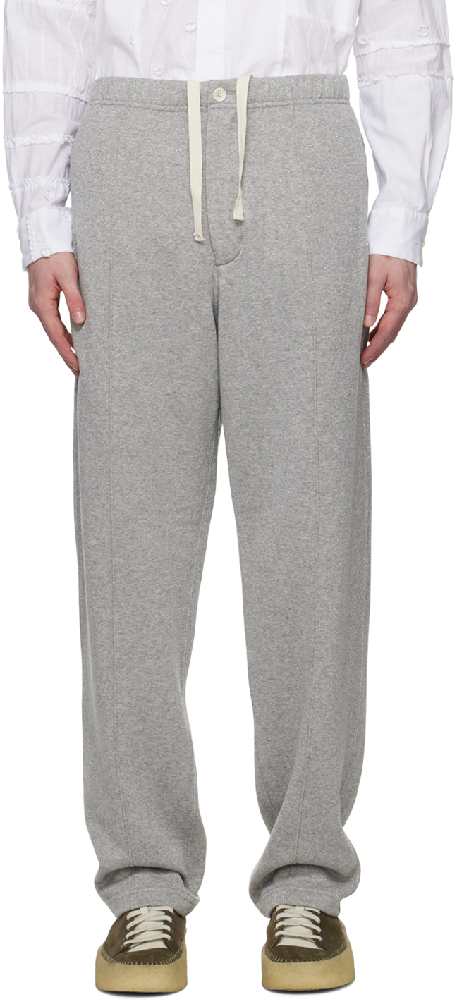 Engineered Garments Gray Jog Sweatpants In Bc006 Grey Glitter F