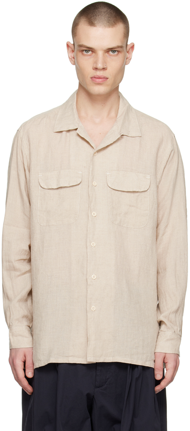 Engineered Garments: Beige Classic Shirt | SSENSE Canada